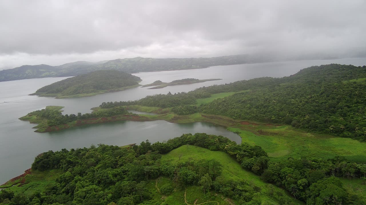 Beautiful 4055 m2 (1.00 Acre) Lolt w/ Amazing Lake Arenal Views in El Aguacate 