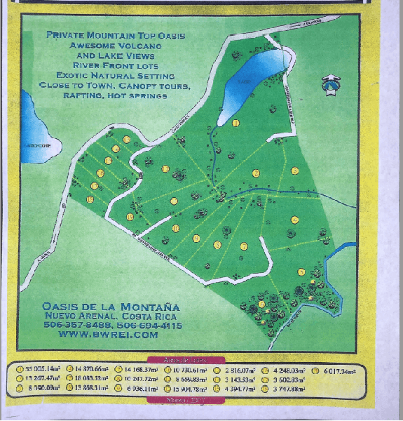 21.8 Hectare Development On Lake Cote, Guatuso, Alajuela