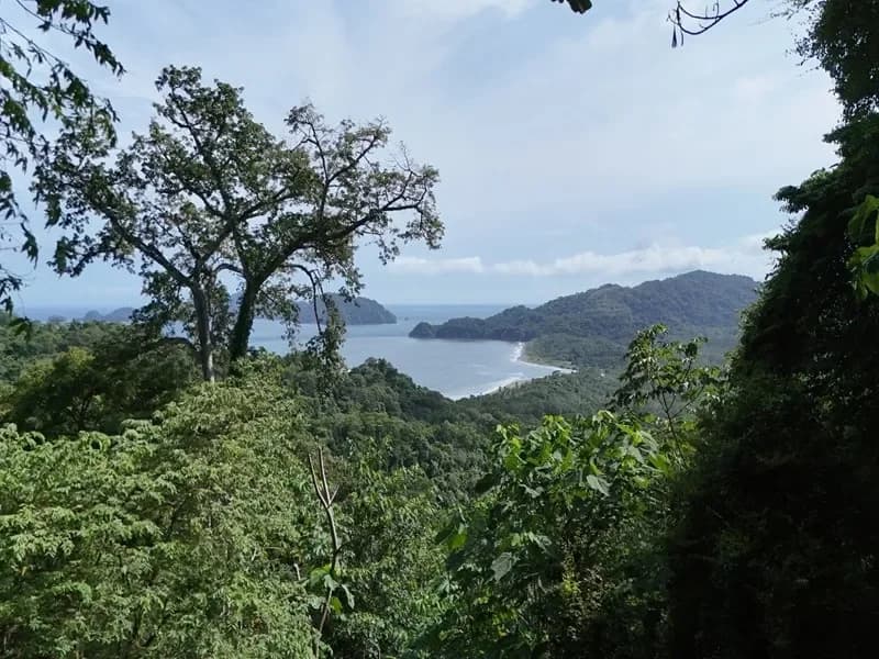 Lot #9 Ocean View 5817 m2 in Gated Community Bellevue Paquera Puntarenas